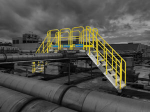 ErectaStep Rooftop Maintenance Crossover Food Process Plant