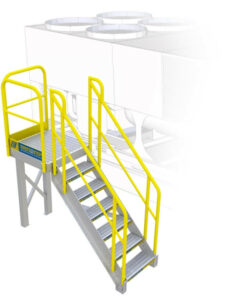 HVAC Access Stairs
