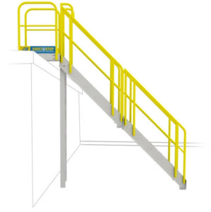 Roof Access Metal Stairs